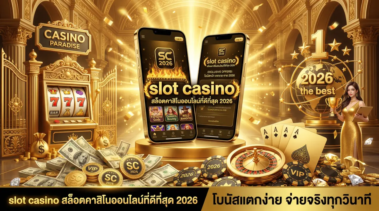 slot casino สล็อตคาสิโนออนไลน์ที่ดีที่สุด 2026