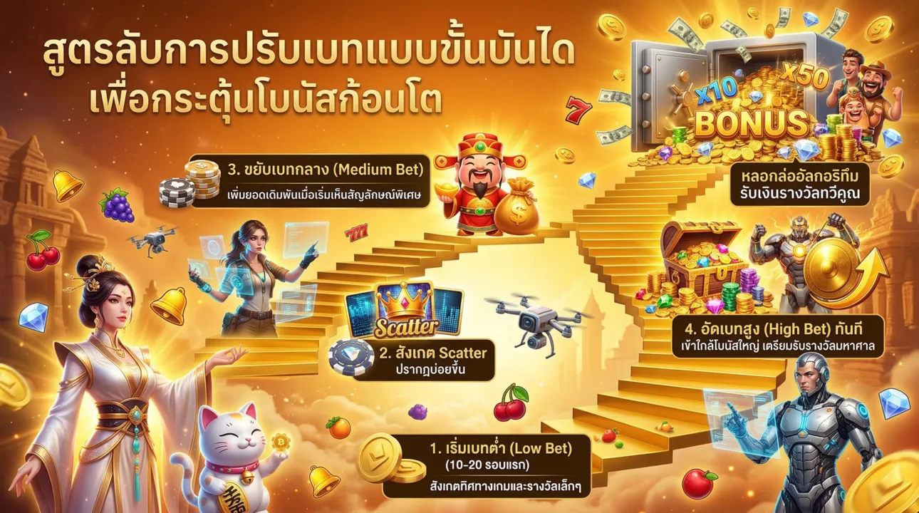 กลยุทธ์ปรับเบทล่าโบนัส