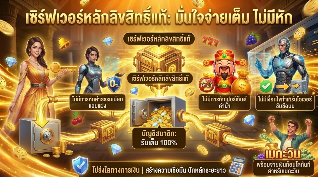 กำไรเต็ม 100% จ่ายจริงไม่หัก